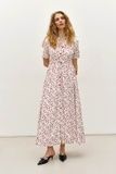 Літня довга сукня (2, S, Red flower, червоний) RM4244-25DD*-*145 фото від українського бренду RicaMare