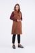 Жилет женский из эко-замши (11, S, brown, бежевий) RM1228-18DJ*-*2414 фото от украинского бренда RicaMare