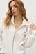 Жіноча кофта з вишивкою (10, S, Milk, молочний) RM4251-25DC*-*996 фото 6
