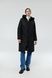 Довга жіноча куртка (1, M, Black, чорний) RM4156-23DJ*-*651 фото від українського бренду RicaMare