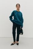 Женские трикотажные брюки с добавлением шерсти (1, S, Black, чорний) RM4221-25DP*-*253 фото от украинского бренда RicaMare