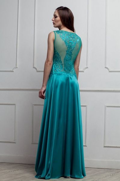 Ошатне плаття на випускний (5, S, Turquoise, бірюзовий) RM193-15VP*-*2202 фото від українського бренду RicaMare