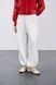 Трикотажные штаны с накладными карманами (10, S, Soft white, молочний) RM4350-26DP*-*3690 фото 3