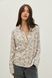 Штапельная рубашка с принтом (11, S, Field flower, мультиколор) RM4290-25DB*-*2652 фото от украинского бренда RicaMare