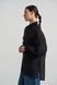 Сорочка жіноча подовжена з вишивкою на кишенях (1, L, Black embroidery, чорний) RM4280-25DB*-*3227 фото 10