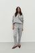 Жіночий костюм із бомбером (12, S, Pearl grey, сірий) RM4205-25DS*-*803 фото від українського бренду RicaMare
