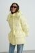 Зимова жіноча куртка екопух (11, S, Lemon icecream, жовтий) RM4301-25DJ*-*3266 фото 3