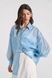 Сорочка жіноча подовжена з вишивкою на кишенях (13, S, Aqua blue, блакитний) RM4280-25DB*-*3634 фото 7