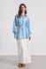 Сорочка жіноча подовжена з вишивкою на кишенях (13, S, Aqua blue, блакитний) RM4280-25DB*-*3634 фото 4