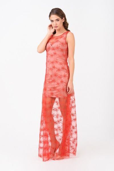 Вечірня сукня-двійка (2, M, red, червоний) RM1898-18VP*-*1683 фото від українського бренду RicaMare