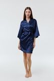 Халат з вишивкою (3, S-M, Night blue, синий) RM4140-23HB*-*229 фото від українського бренду RicaMare