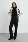 Классические прямые брюки со стрелками (1, L, Deep black, чорний) RM4283-25DP*-*2634 фото от украинского бренда RicaMare