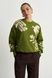 Свитшот с аппликацией (7, S, Chartreuse, зелений) RM4305-25DC*-*3133 фото от украинского бренда RicaMare