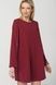 Коктейльна сукня-туніка (11, XS, бордовий, червоний) RM2065-20VC*-*2276 фото від українського бренду RicaMare