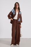 Костюм з аплікацією (11, S, Earth tones, коричневий) RM4313-26VS*-*3528 фото від українського бренду RicaMare
