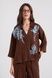 Костюм з аплікацією (11, S, Earth tones, коричневий) RM4313-26VS*-*3528 фото 3