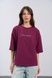 Футболка з вишивкою Світло всередині (11, XS-S, Festival fuchsia, бордовий) RM4357-26DF*-*3680 фото 1