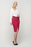 Спідниця з розрізом (11, S, фуксія, фіолетовий) RM2057-20DU*-*2895 фото від українського бренду RicaMare