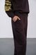 Костюм з фактурного трикотажу з начосом (11, S, Chocolate brownie, коричневий) RM4345-26DS*-*3716 фото 11
