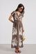 Сукня з вишивкою Лимони (11, S, Chocolate martini, хакі) RM4332-25DD*-*3598 фото 2