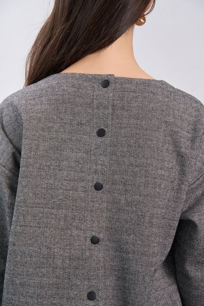 Утепленный женский костюм (9, M, Grey melange, сірий) RM4361-26DS*-*3745 фото от украинского бренда RicaMare