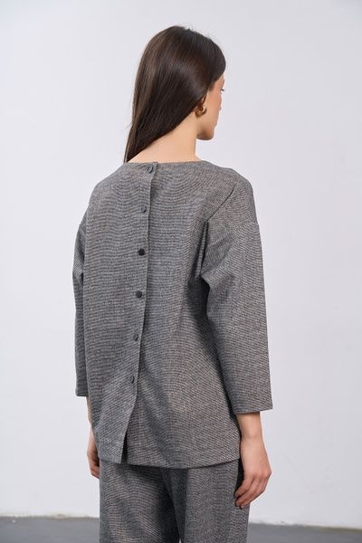 Утепленный женский костюм (9, M, Grey melange, сірий) RM4361-26DS*-*3745 фото от украинского бренда RicaMare