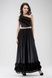 Длинное вечернее платье на одно плечо (3, M, black, чорний) RM968-15VP*-*2195 фото от украинского бренда RicaMare