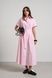 Котонова смугаста сукня (11, M, Striper rose, рожевий) RM4323-26DD*-*3390 фото від українського бренду RicaMare