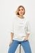 Жіноча футболка Soul of Freedom (10, XS-S, Milk, білий) RM4173-24DF*-*1062 фото від українського бренду RicaMare