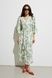 Летнее платье с принтом свободного кроя (7, S, Green leaves, зелений) RM4268-25DD*-*1559 фото 1