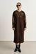 Тепла сукня з українською вишивкою (11, S, Chocolate truffle, коричневий) RM4295-25DD*-*3124 фото від українського бренду RicaMare