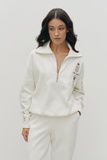 Теплый костюм с оригинальной вышивкой (10, M, White cosy, молочний) RM4207-25DS*-*789 фото от украинского бренда RicaMare