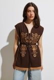 Женская жилетка Древо Жизни (11, S-M, Brown bronze, коричневий) RM4274-25DJ*-*567 фото от украинского бренда RicaMare