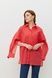 Женская рубашка из батиста (11, S, кораловий, кораловий) RM4084-23DB*-*1305 фото от украинского бренда RicaMare