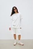 Трикотажный костюм с шортами (10, S, Milk, молочний) RM4189-24DS*-*851 фото от украинского бренда RicaMare