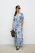 Яркое летнее платье (3, S, Blue herb, синій) RM4004-24DD*-*1499 фото от украинского бренда RicaMare