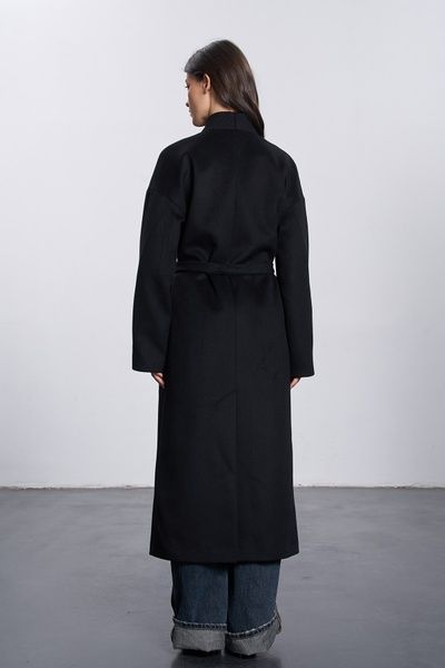 Жіноче пальто-халат (1, M, Black, чорний) RM4369-1-26DJ*-*3886 фото від українського бренду RicaMare